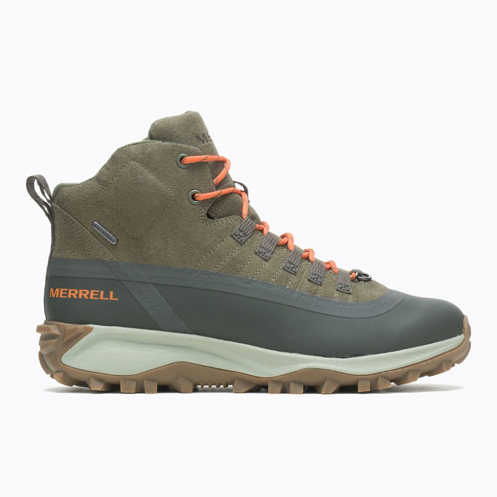Merrel Therm Snowdrif Mi ShelWaterproo Olive