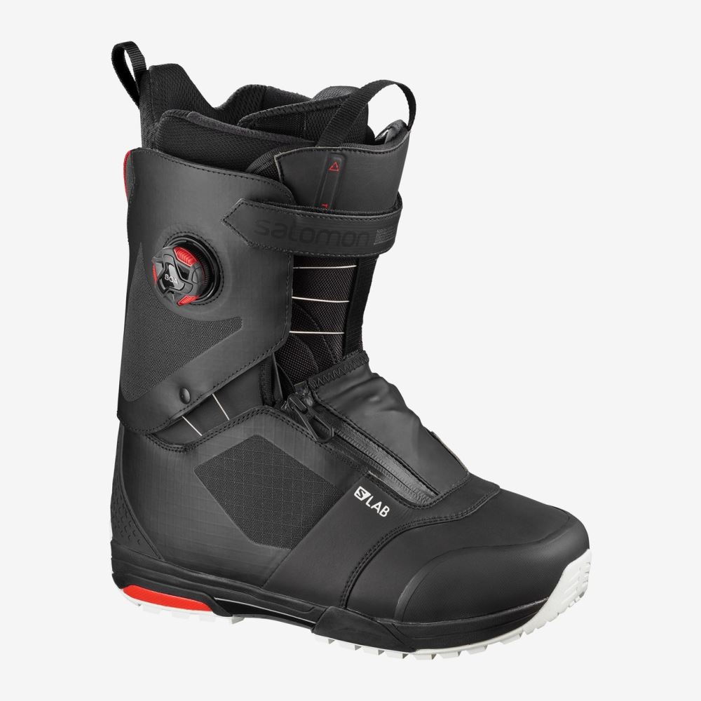 Salomon TREK S/LAB - Black / Racing Red / Black