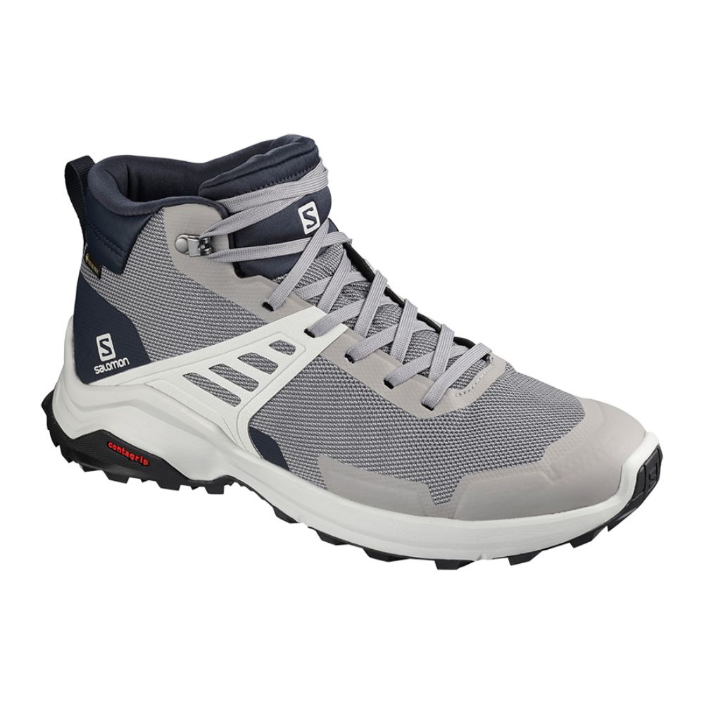 Salomon X Raise Mid Gtx - Frost Gray/Lunar Rock/Navy Blazer