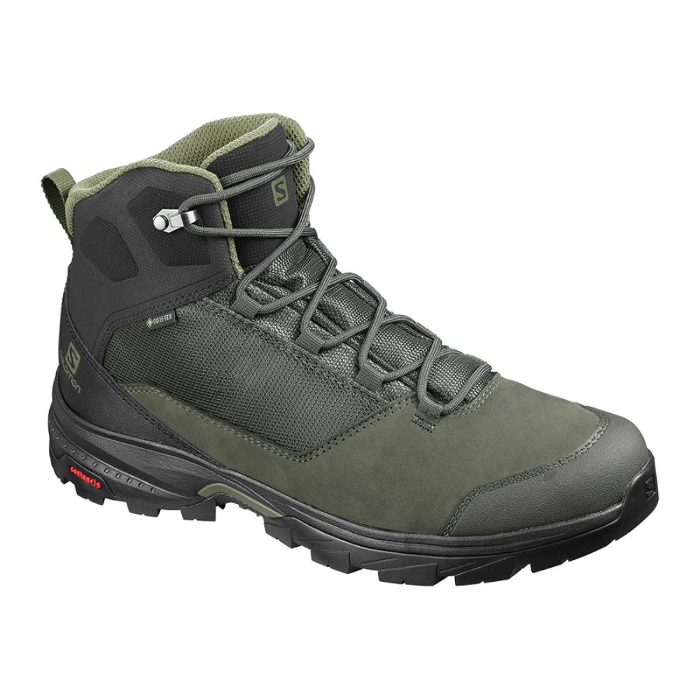 Salomon Outward Gtx - Peat/Black/Burnt Olive