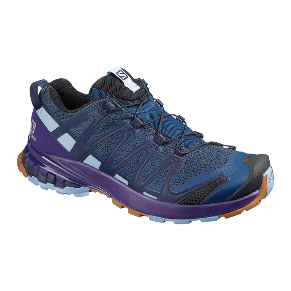 Salomon Xa Pro 3d V8 W - Purple Navy/Indigo/Blue