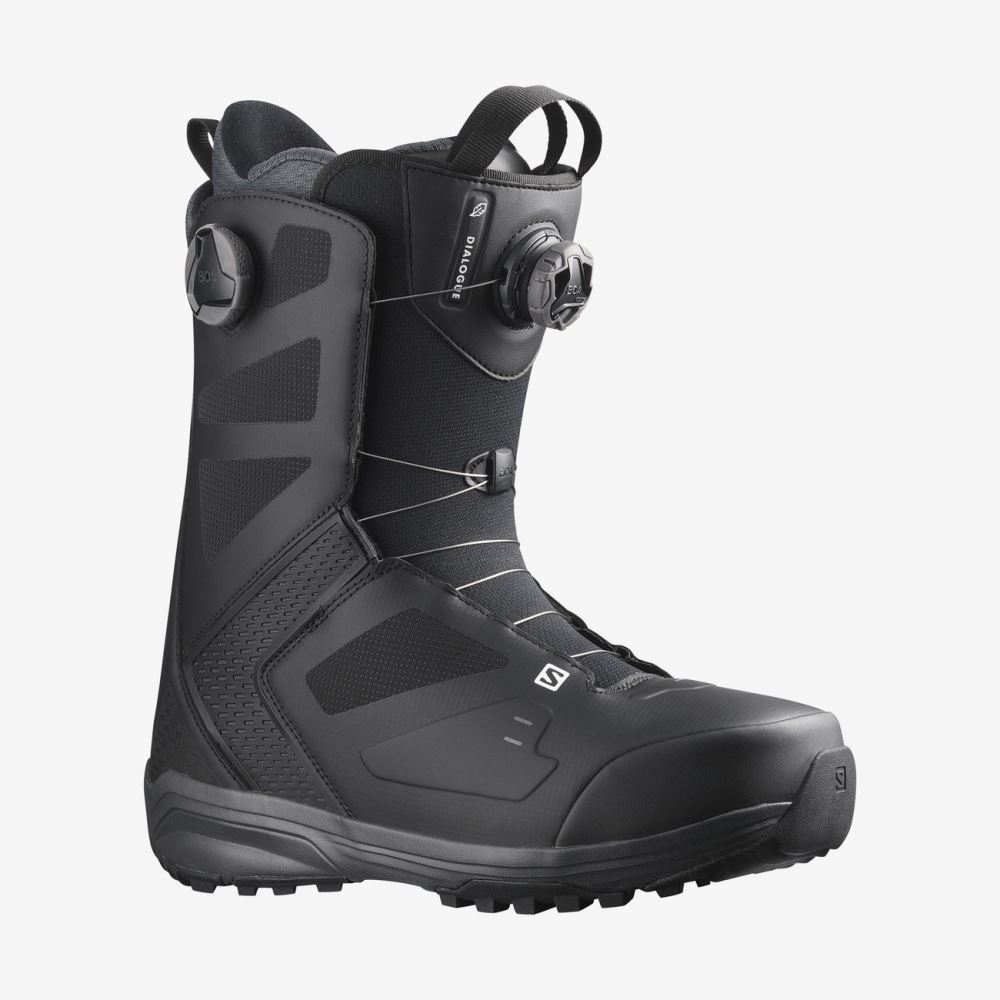 Salomon DIALOGUE DUAL BOA - Black / Black / Magnet