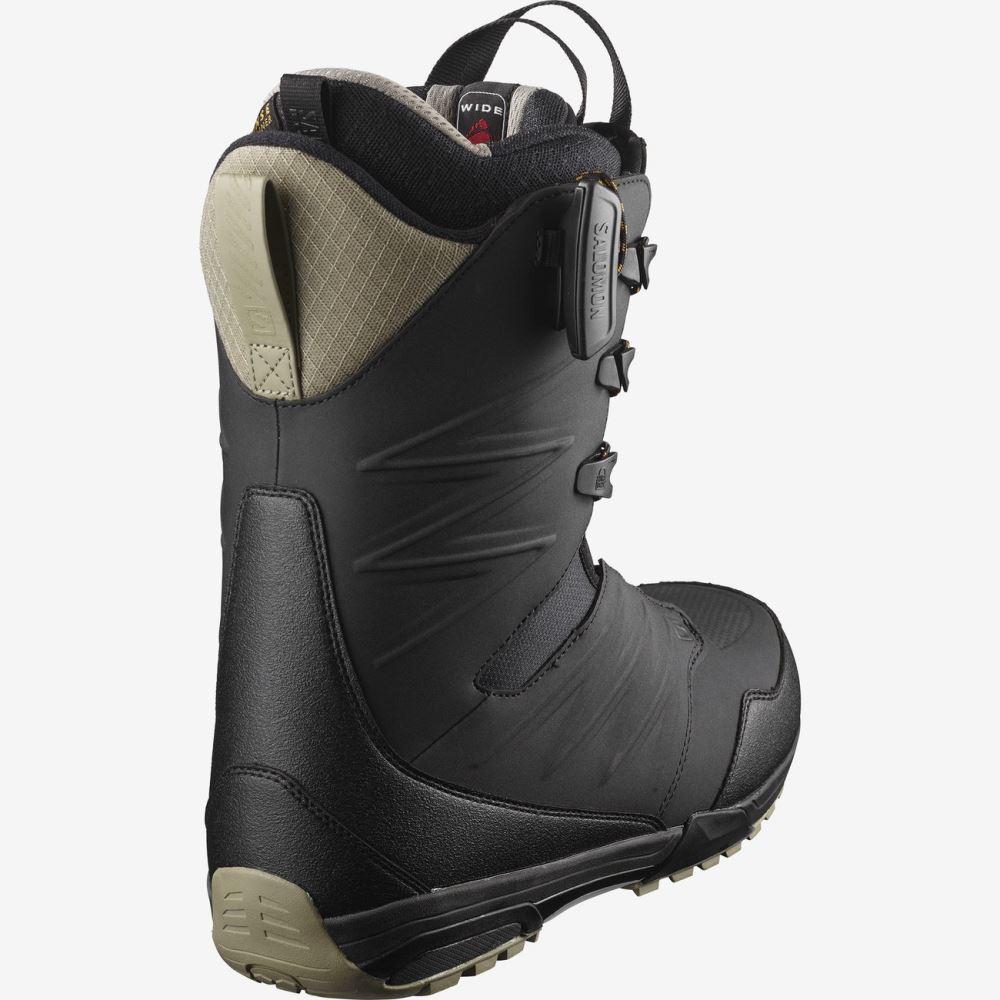 Salomon SYNAPSE WIDE - Black / Black / Vetiver