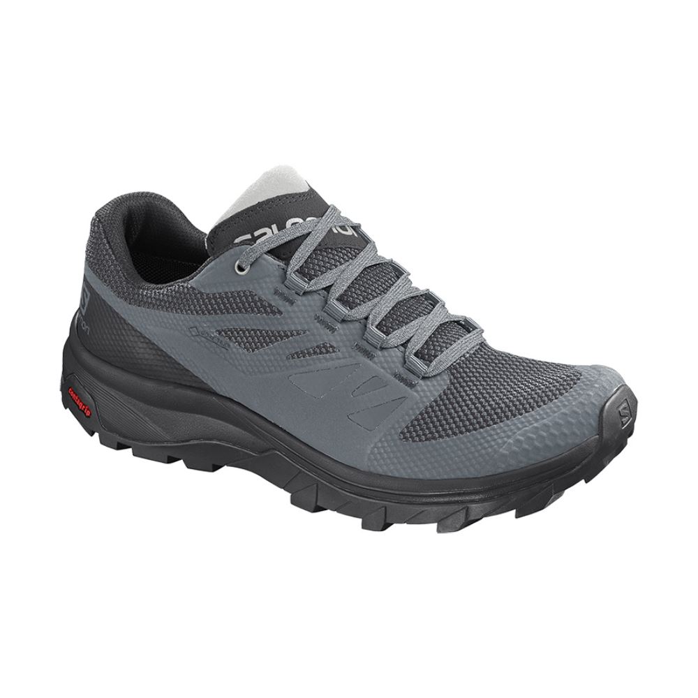 Salomon Outline Gtx W - Stormy Weather/Black/Lunar Rock