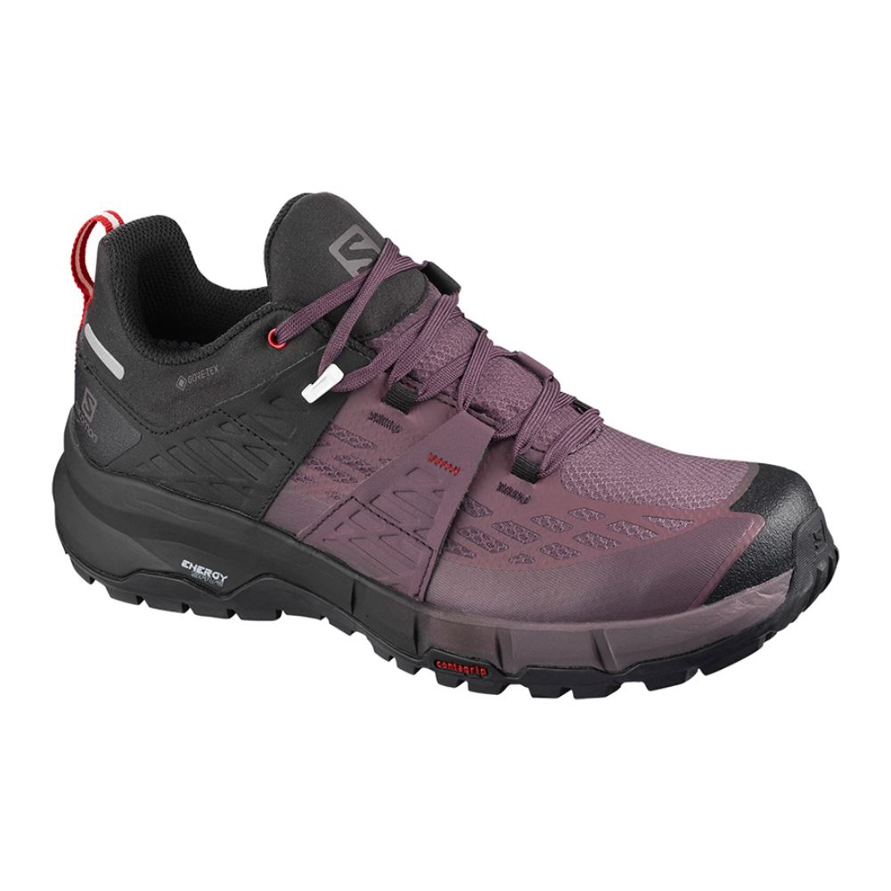 Salomon Odyssey Gtx W - Black/Flint/High Risk Red