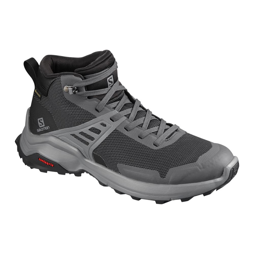 Salomon X Raise Mid Gtx W - Ebony/Black/Quiet Shade