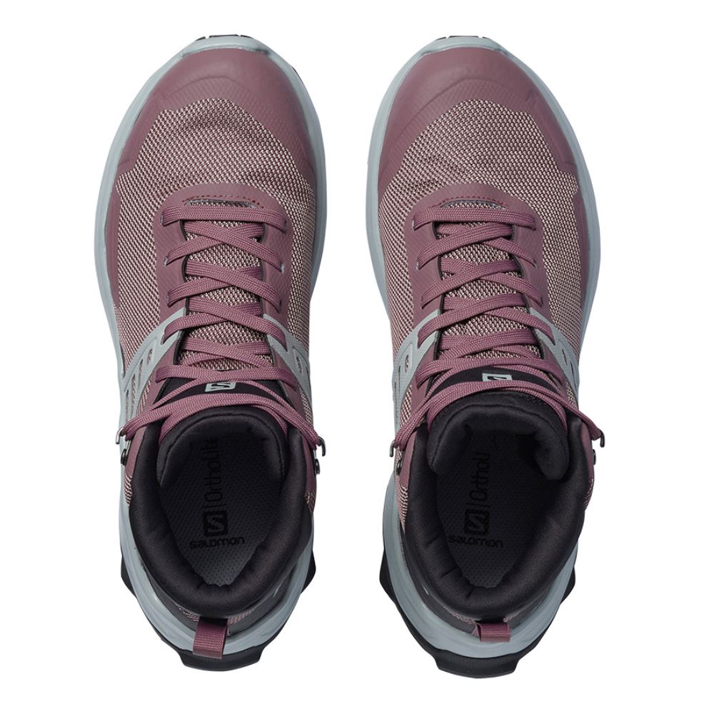 Salomon X Raise Mid Gtx W - Flint/Phantom/Quarry