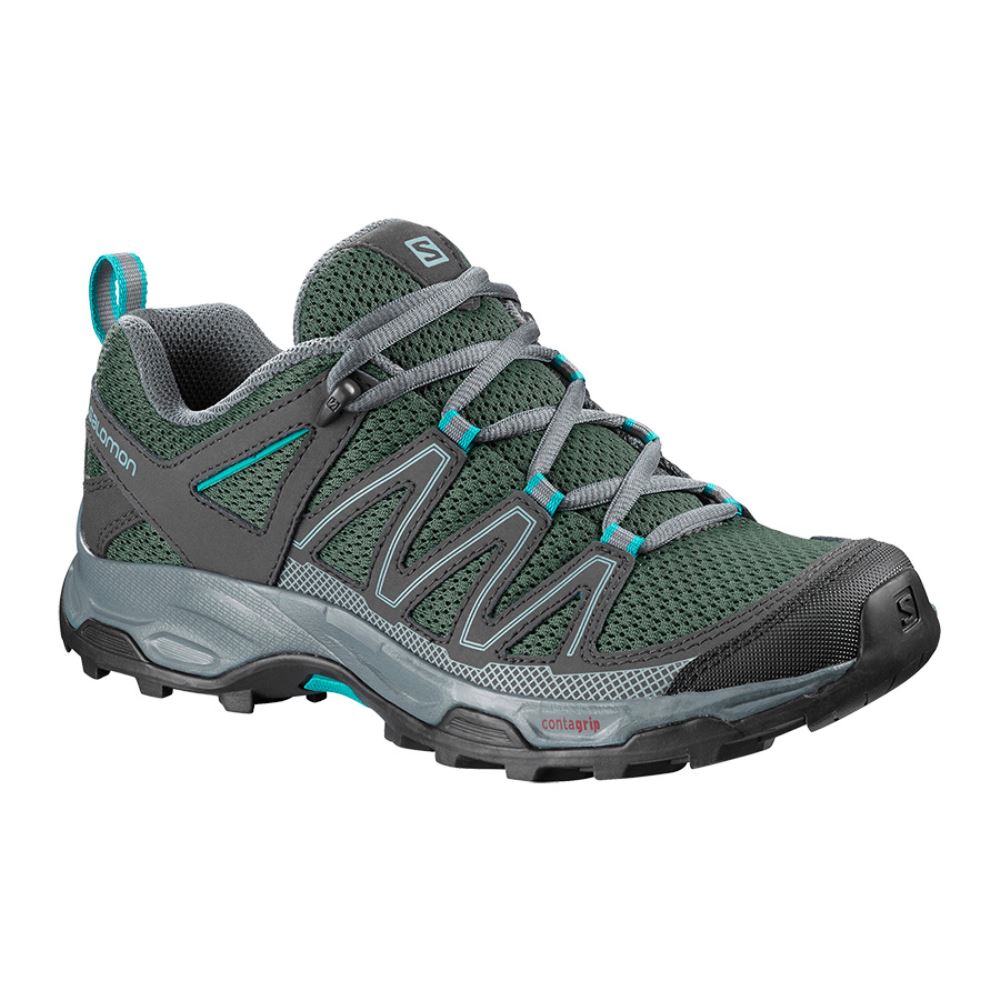 Salomon Pathfinder W - Stormy Weather/Phantom/Tropical Green