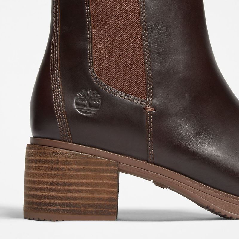 Timberland Dalston Vibe Chelsea Boot for Women in Dark Brown