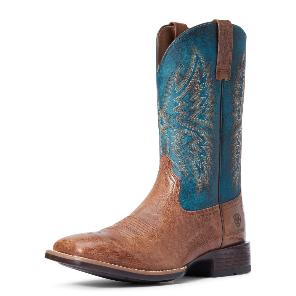 Ariat Valor Ultra Western Boot - DARK TAN