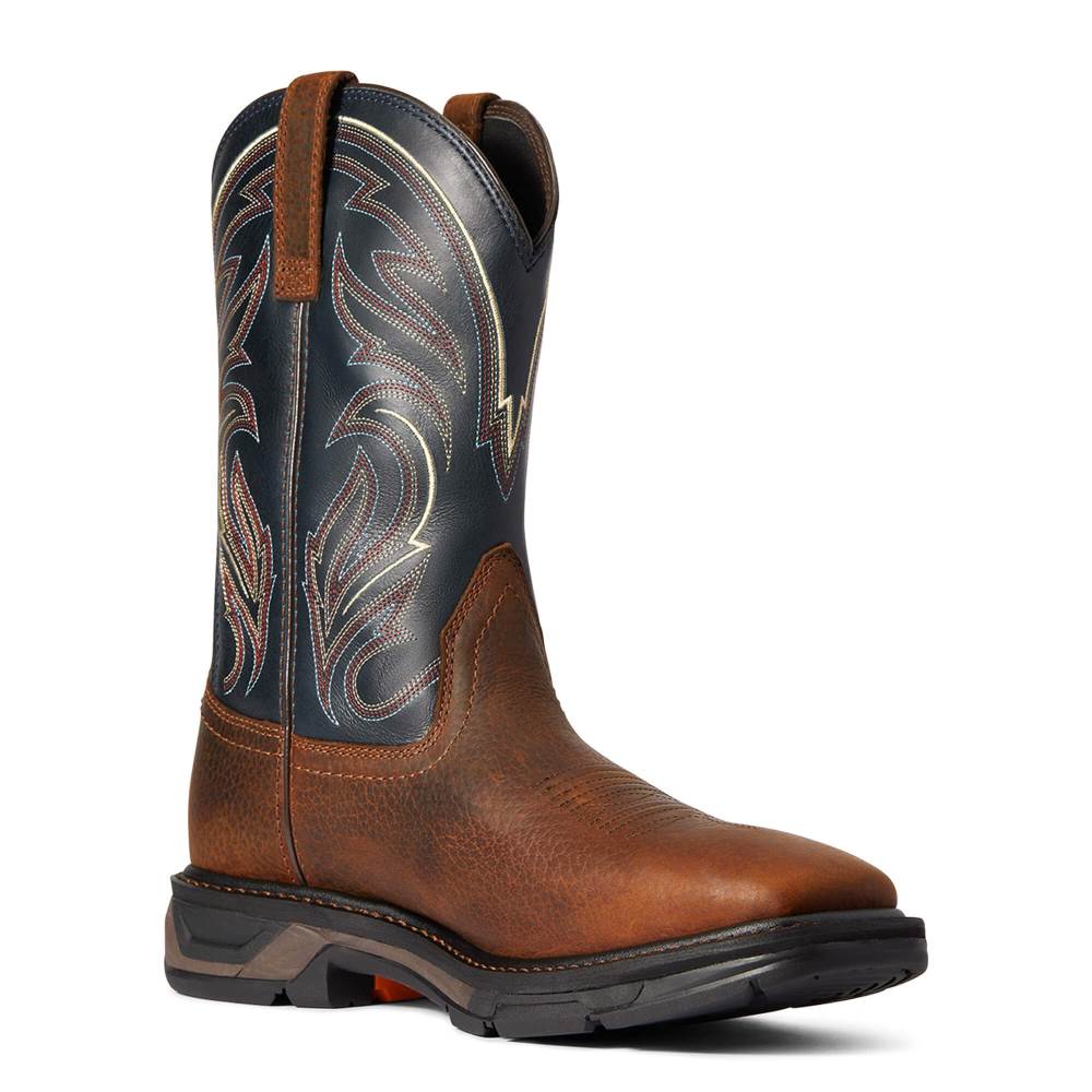 Ariat WorkHog XT Cottonwood Work Boot - BROWN OILED ROWDY