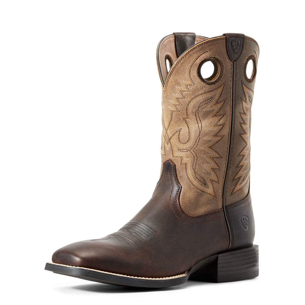 Ariat Sport Ranger Western Boot - BARLEY BROWN/ TOASTED TAN
