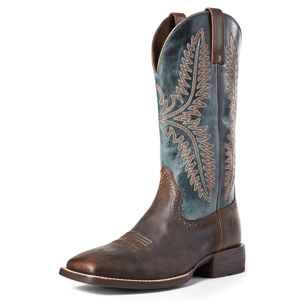 Ariat Caprock Western Boot - TAYLOR TAN