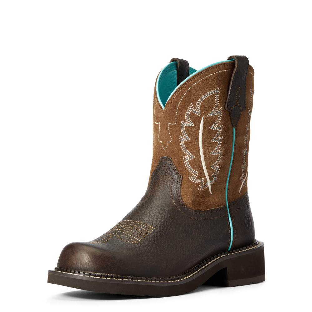 Ariat Fatbaby Heritage Feather II Western Boot - COTTAGE