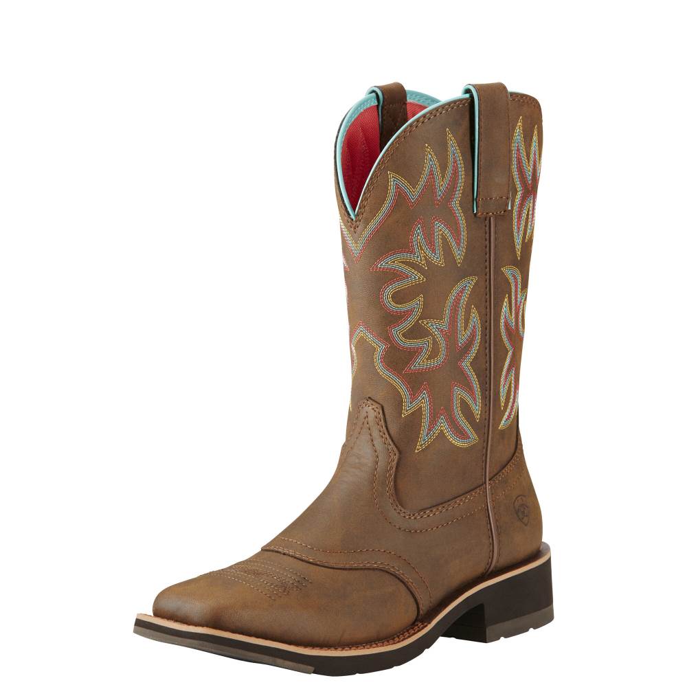Ariat Delilah Western Boot - TOASTED BROWN