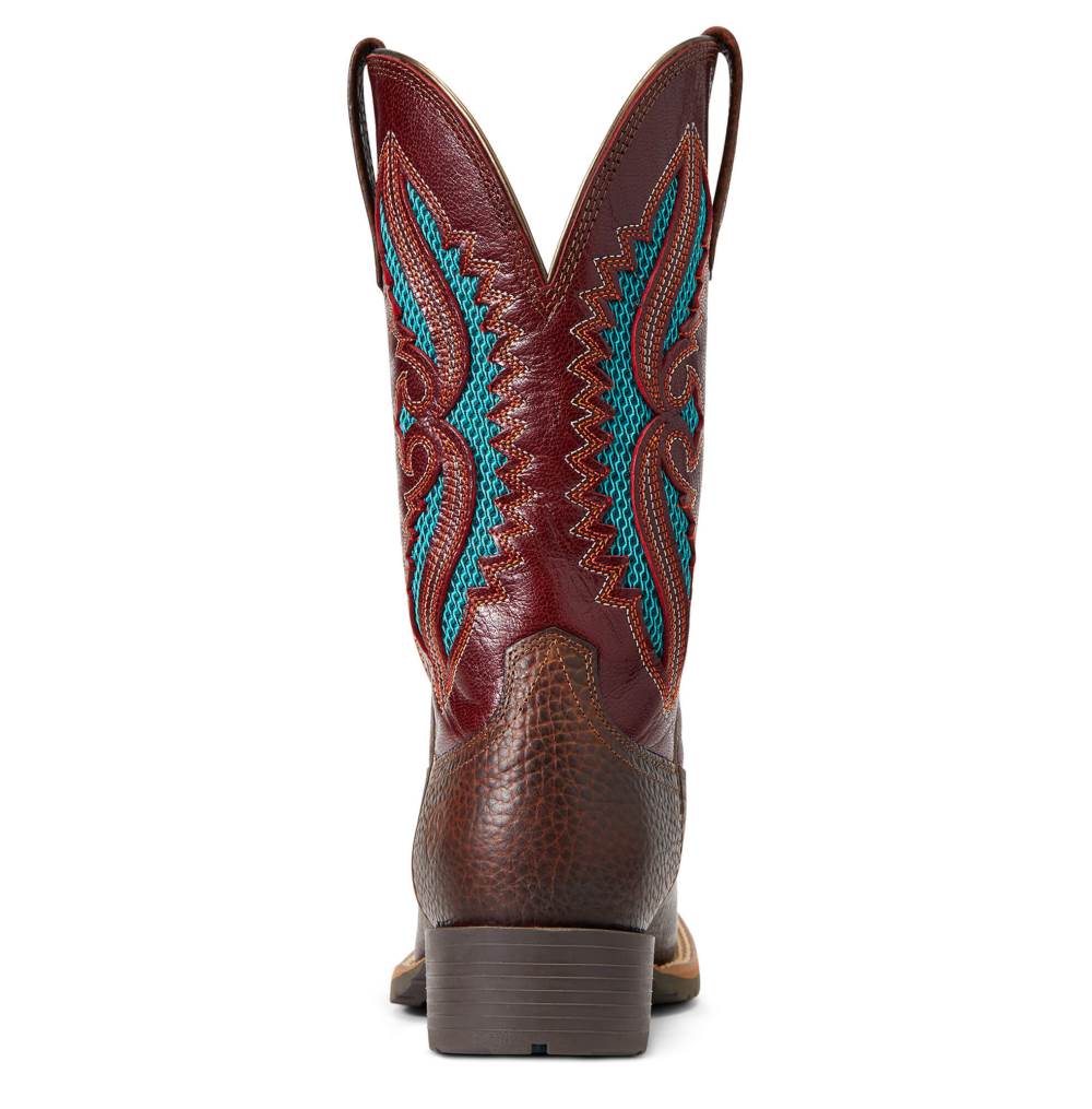 Ariat Hybrid Rancher VentTek 360° Western Boot - BROWN OILED ROWDY