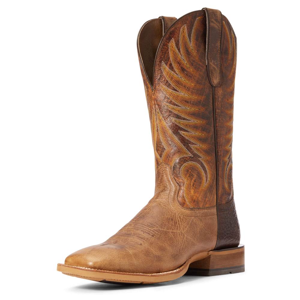 Ariat Toledo Western Boot - NATURAL CRUNCH