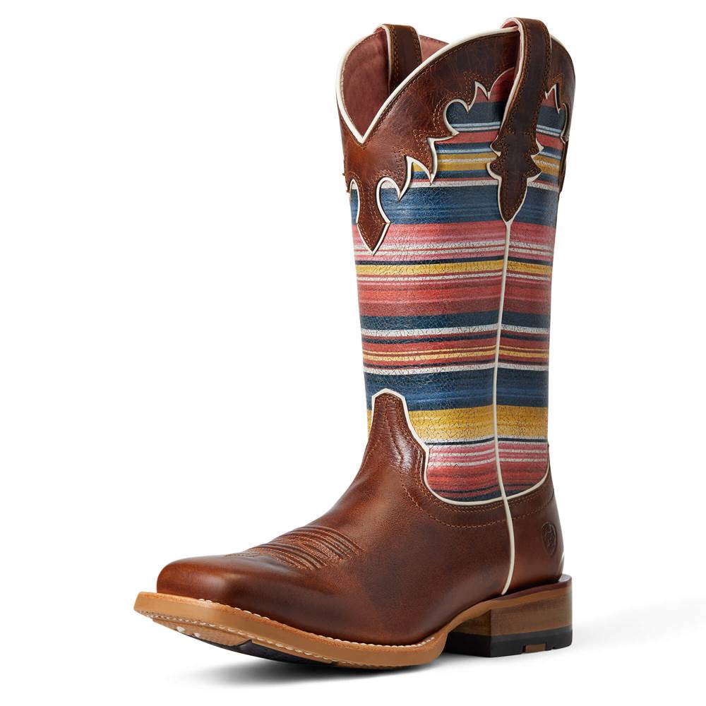 Ariat Fiona Western Boot - RYE BROWN