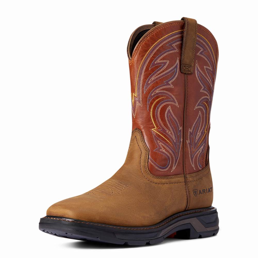 Ariat WorkHog XT Cottonwood Work Boot - DARK EARTH