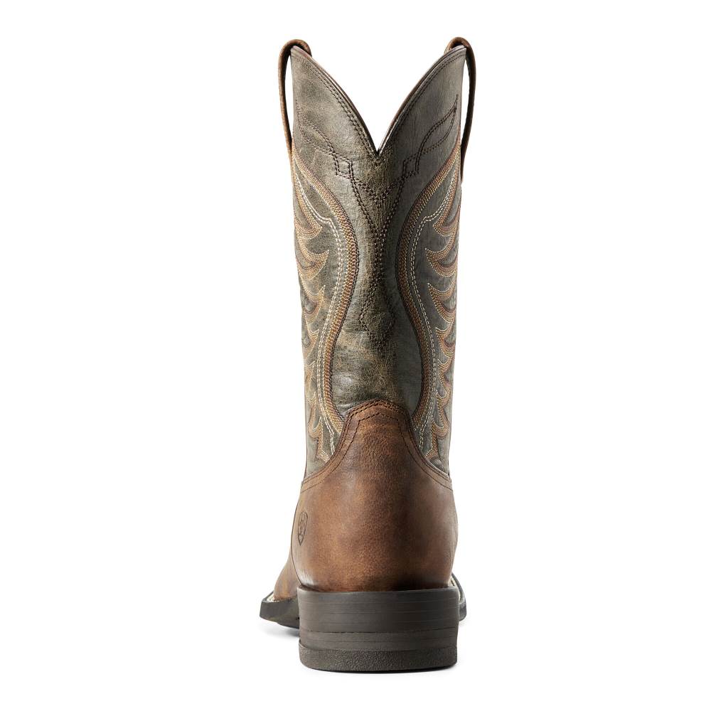 Ariat Amos Western Boot - SORREL CRUNCH