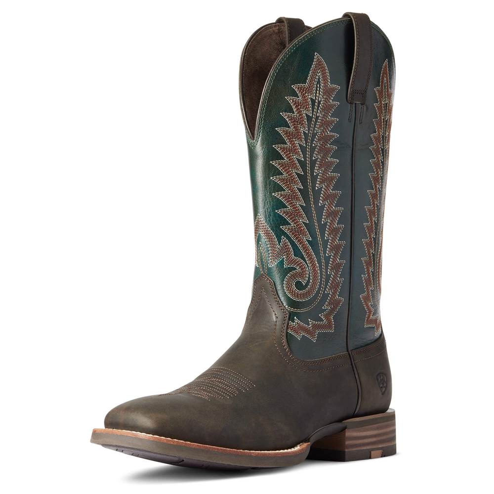 Ariat Creston Western Boot - TAYLOR TAN