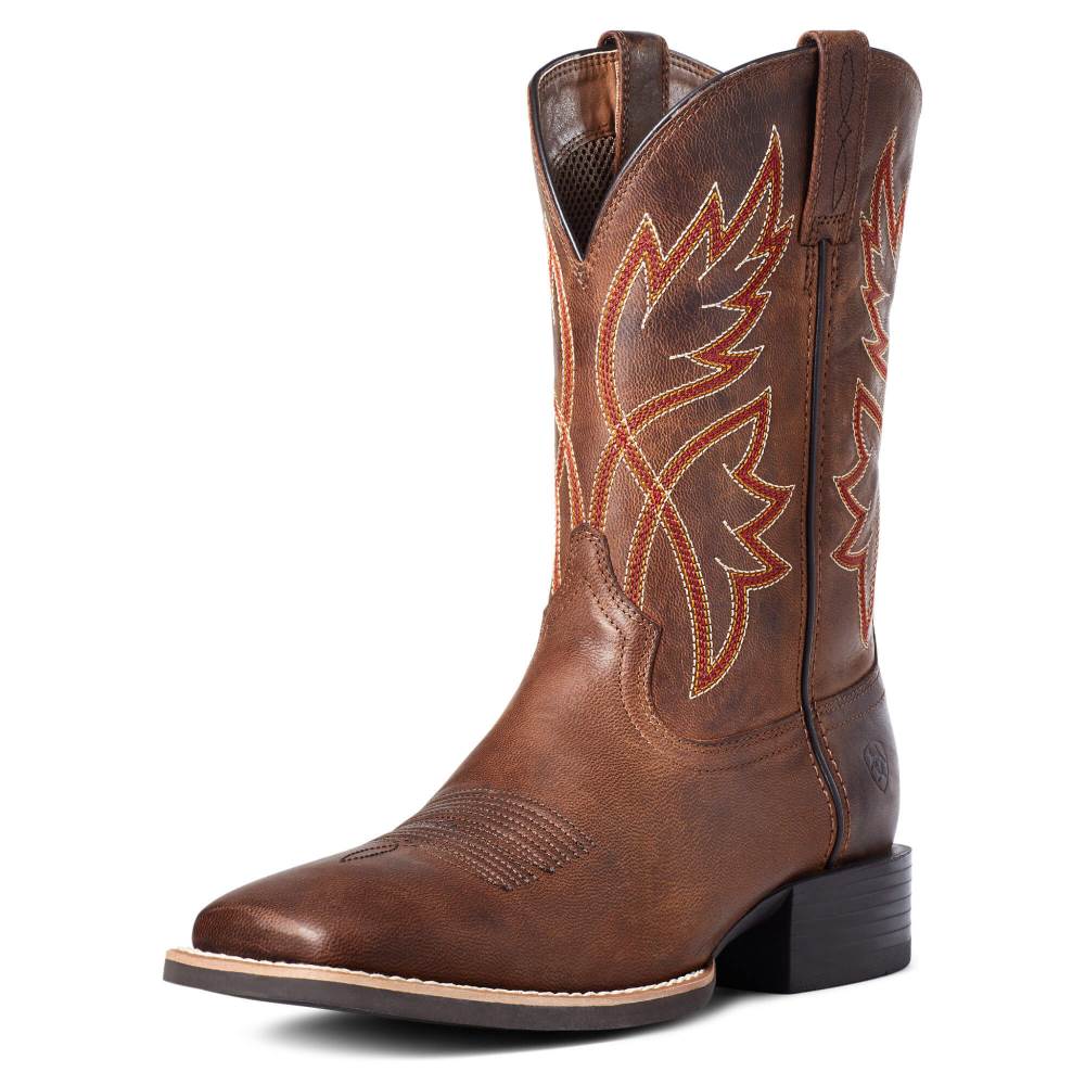 Ariat Sport Rafter Western Boot - DOUBLE ESPRESSO