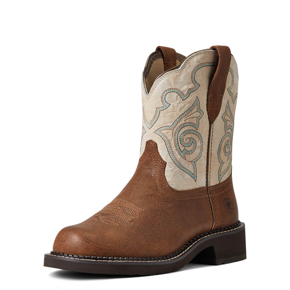Ariat Fatbaby Heritage Tess Western Boot - TORTUGA