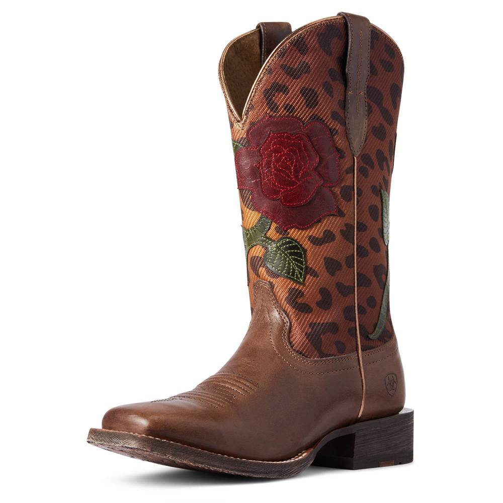 Ariat Circuit Rosa Western Boot - CEDAR