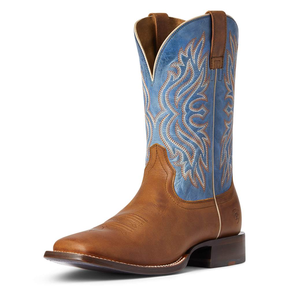 Ariat Circuit Greeley Western Boot - INES TAN