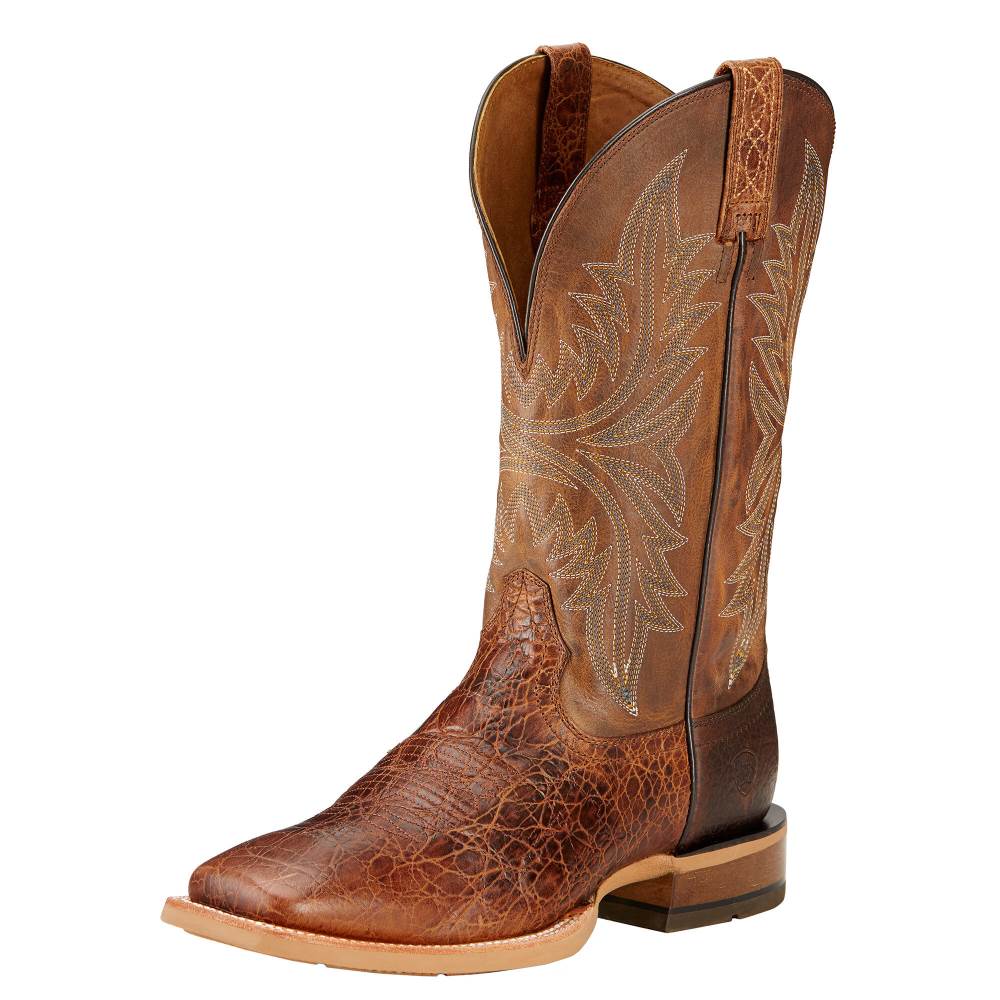 Ariat Cowhand Western Boot - ADOBE CLAY