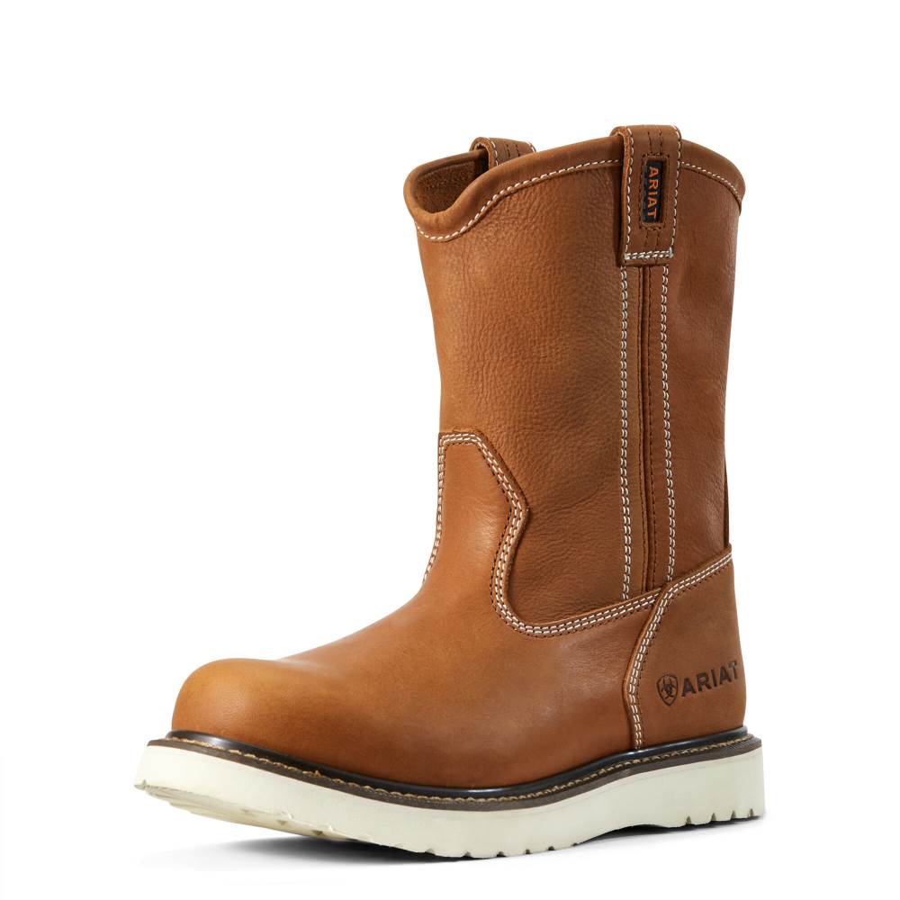 Ariat Rebar Wedge Work Boot - GOLDEN GRIZZLY