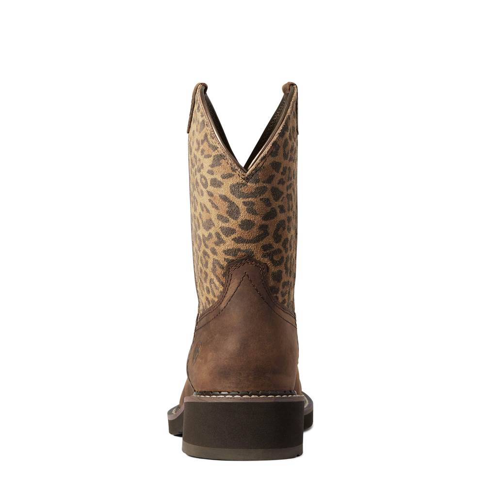 Ariat Fatbaby Heritage Fay Western Boot - DISTRESSED BROWN