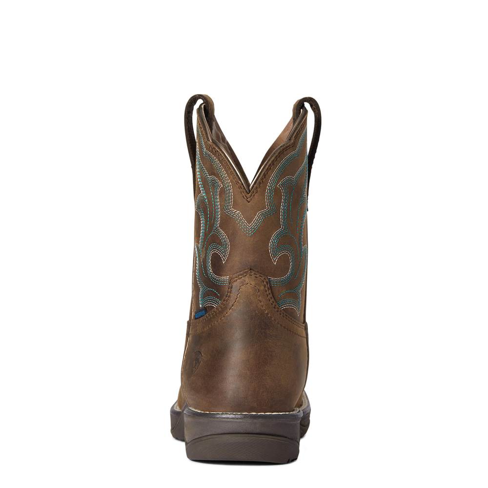 Ariat Anthem Shortie II Waterproof Western Boot - BROWN