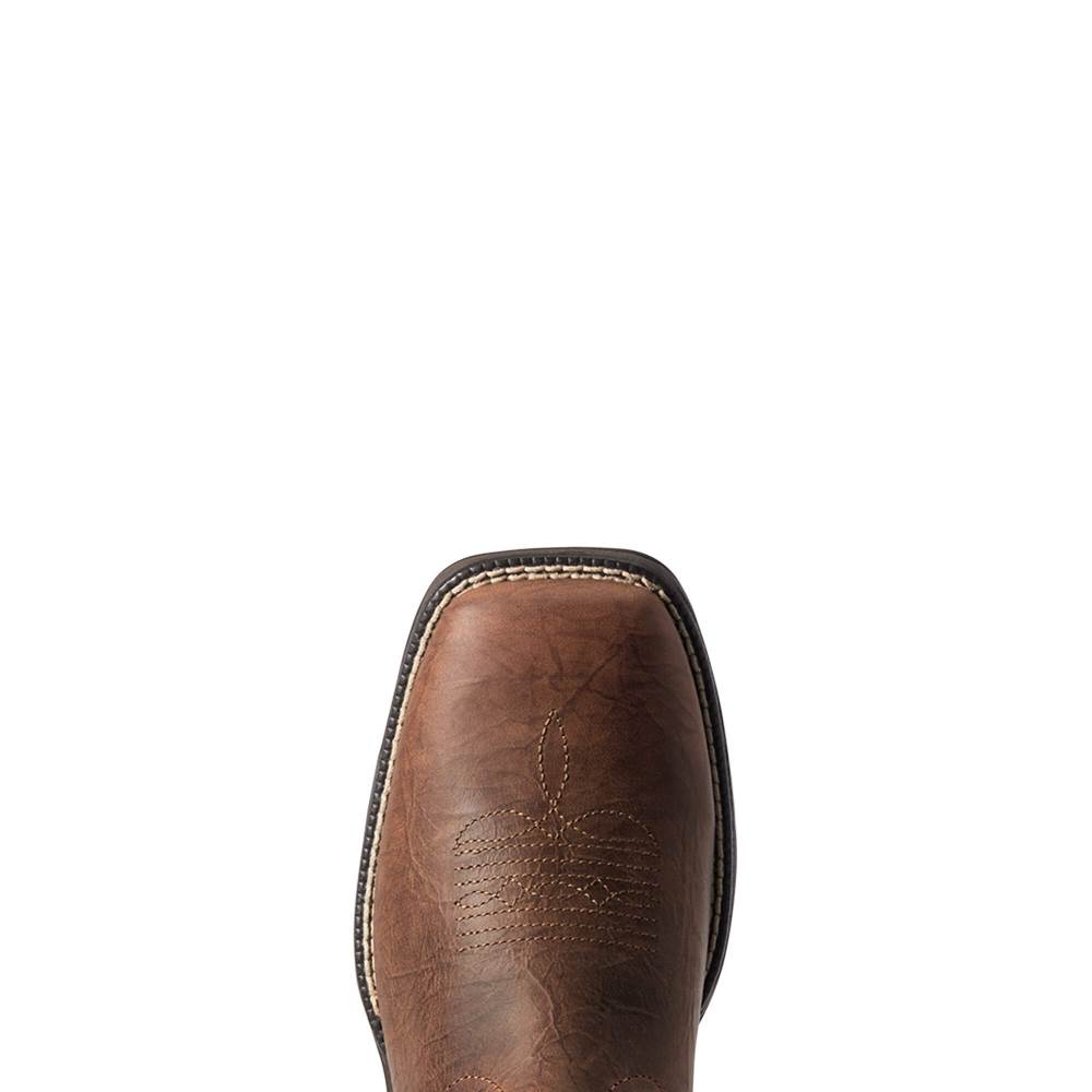 Ariat Anthem 2.0 Western Boot - CRACKLED MAHOGANY