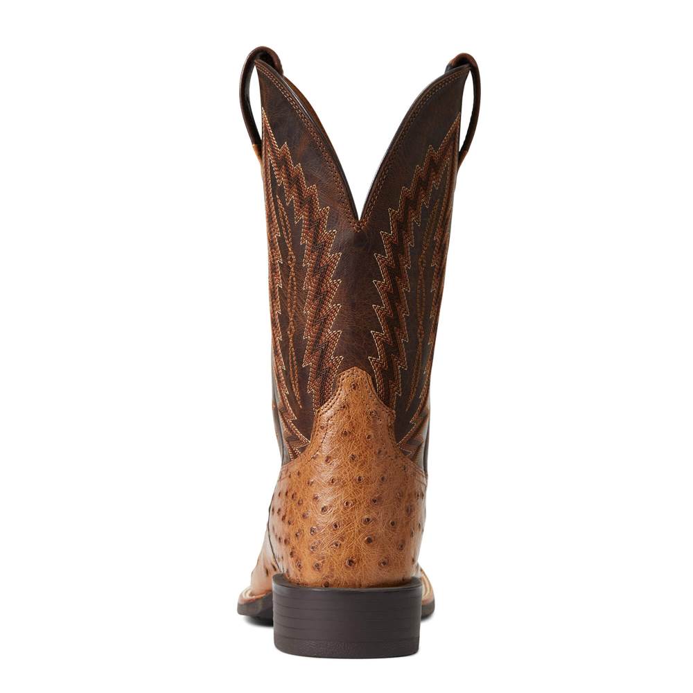 Ariat Quantum Primo Western Boot - RANGER FULL QUILL OSTRICH