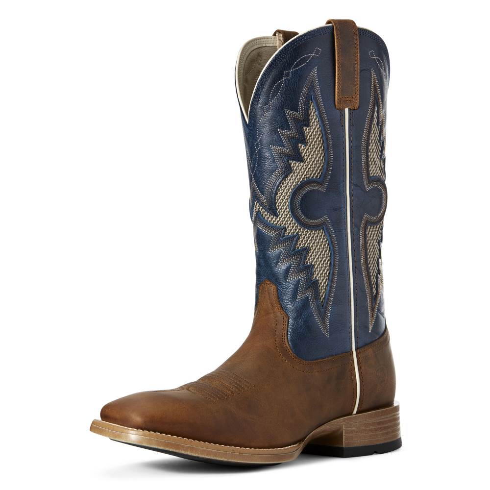 Ariat Solado VentTEK Western Boot - SORREL CRUNCH