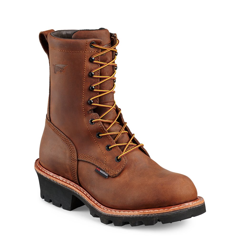 Red Wing LoggerMax - Men's 9-inch Waterproof Safety Toe Boot